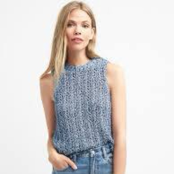 🩵GAP Sleeveless Knit Sweater Vest/ Tank Top EUC, Size: M - Picture 15 of 15